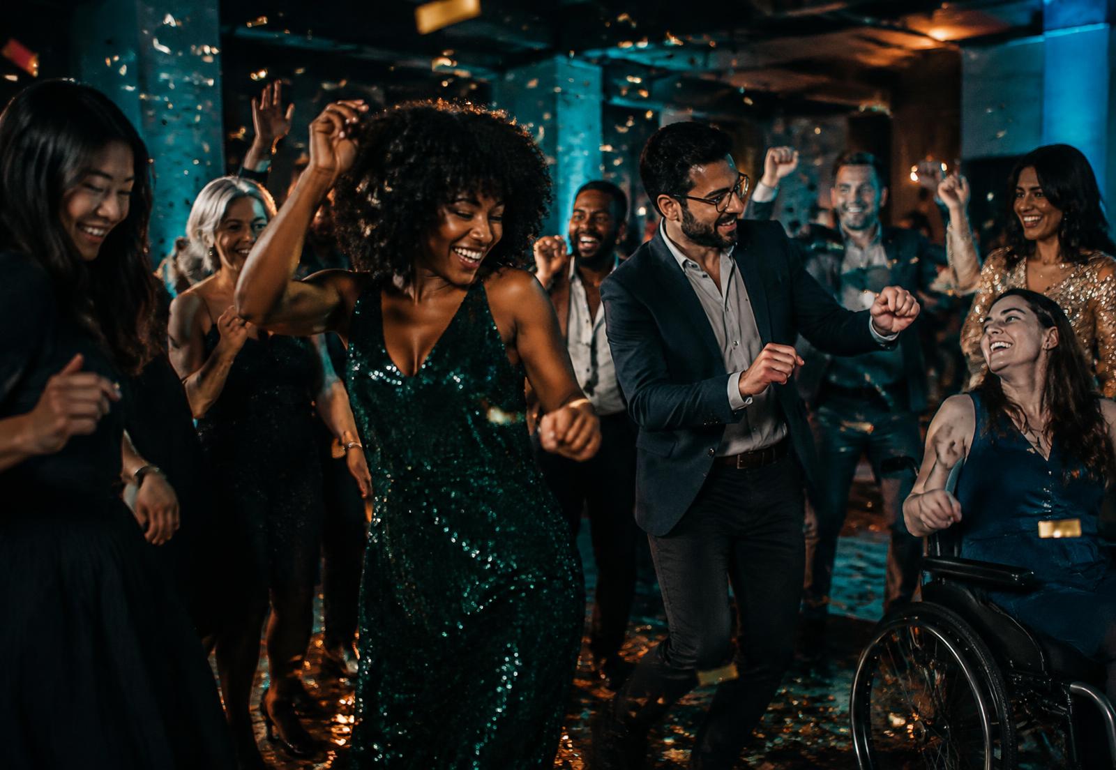 Illustrative event photography — Vybze Verify